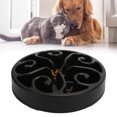 thumbnail image 4 of Slow Feeder, Compact Shape Streamlined Bowl Edge Feeding Bowl  For Home Green,Black, 4 of 8