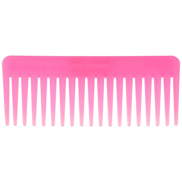 Styling Hair Comb Light Weight Portable Small Useful Barbershop Tools Multi-functional Wide Tooth Candy Color Modelling Supply Pink