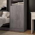 thumbnail image 2 of Bestar Canada Nebula Engineered Wood 2 Door Set for Closet Organizer in Gray, 2 of 6