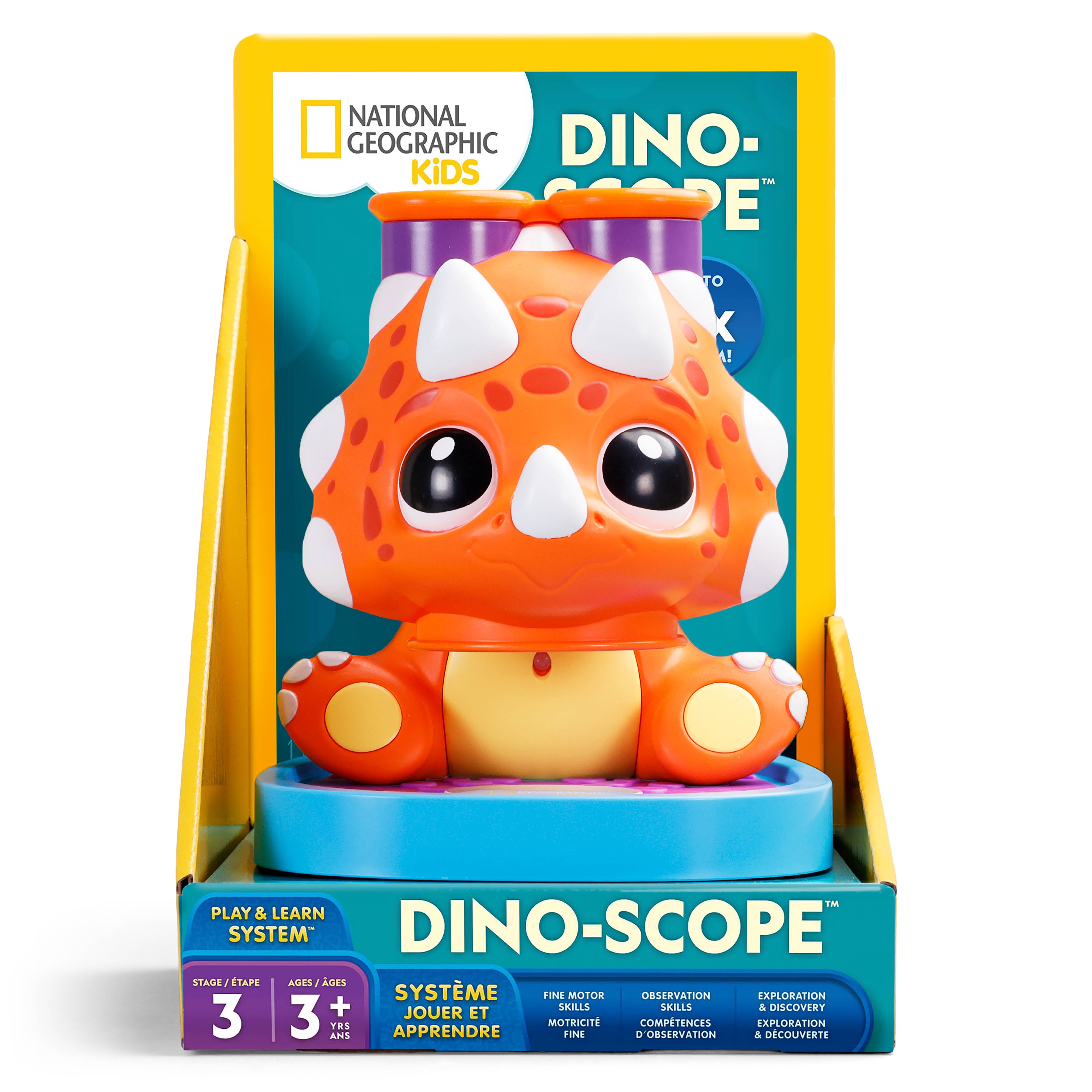 National Geographic Dino'scope Microscope pour enfants de 8 ans et plus