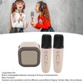 thumbnail image 4 of Wireless Karaoke Speaker, Colorful LED Lights Karaoke Machine Vocal Elimination with Microphones for Party, 4 of 7