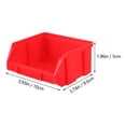 thumbnail image 2 of JUNWELL Storage Bins Garage Tool Stackable Organizer Containers Plastic Box Rack Stacking Small Parts Hanging Pegboard Workshop, 2 of 7