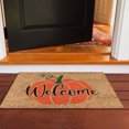 thumbnail image 4 of yulier Door Mat Fall Decor Pumpkins Pattern Doormat Welcome Mat for Front Door, Thanksgiving Halloween Decorations, 16 x 24 In, 4 of 4
