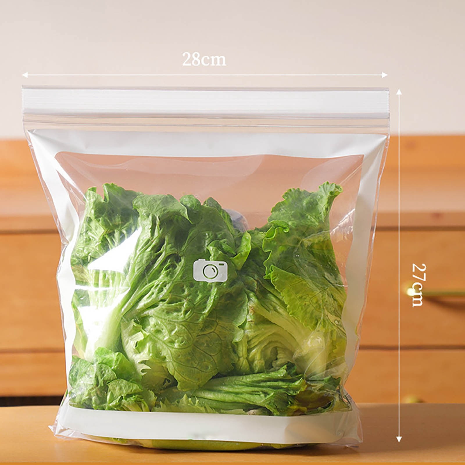 Sacs de Rangement Alimentaires Réutilisables et Scellables pour Congélateur, pour Cuisine, Produits Frais, Légumes, Fruits, Organisation de Réfrigérateur, Design Durable et Étanche