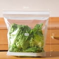 thumbnail image 1 of Sacs de Conservation des Aliments Sacs Réutilisables Refermables pour Congélateur pour la Cuisine Conservation des Produits Légumes Fruits Rangement pour Réfrigérateur Conception Durable Étanche Contenants de Rangement en Verre avec Couvercles Rangement pour, 1 of 2