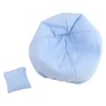 thumbnail image 2 of arctrm Dollhouse Sofa Miniature Furniture with Cushion Model Chair Simulation Furniture Blue, 2 of 9