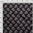 thumbnail image 2 of oneOone Georgette Viscose Fabric Leaves & Floral Block Print Fabric By Yard 42 Inch Wide, 2 of 5
