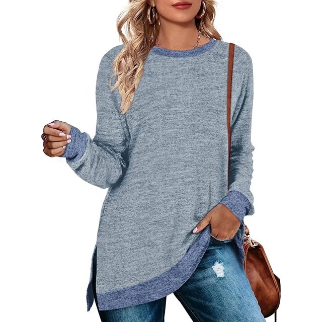 Fall Sweaters for Women Long Sleeve Tunic Tops for Leggings