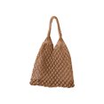 thumbnail image 1 of Cotton Crochet Shoulder Bag - Handmade Boho Purse for Summer Outings & Casual Use, 1 of 7