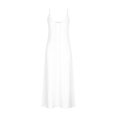 thumbnail image 4 of Wiyuqeen Robes Maxi pour Femmes 2025 Robe d'Été Unie en Broderie Oeillets Col en V Bretelles Spaghetti Ajustables Robe de Plage Robes pour Dames, 4 of 6