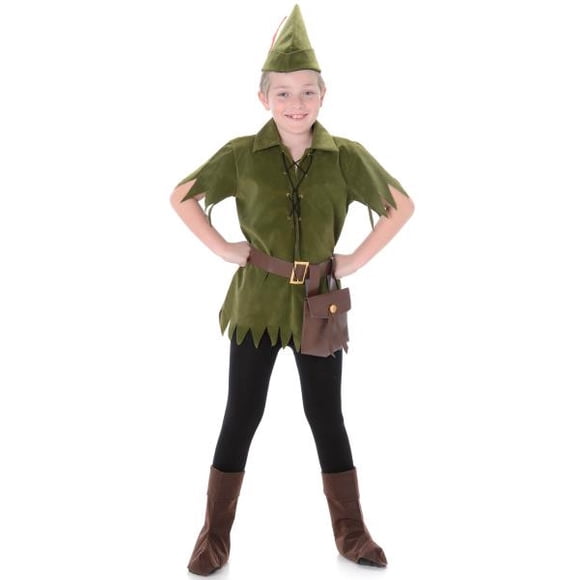Neverland Boy Costume | Peter Pan | Childrens Costumes (Large)