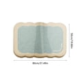 thumbnail image 3 of Yhmxh Bathroom Rugs Bath Rug Bath Mat Creamy Style Imitation Sheep's Wool Entrance Mat for Bathroom Water Absorbent Non Slip Great for Home Shower Bathroom Use carpeting carpeting, 3 of 6