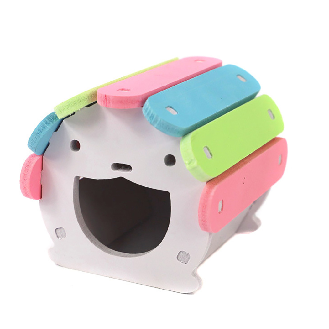 Plastic Hamster Hideout Creative Non-toxic Small Pet House Hamster Climbing Toy