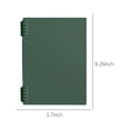 thumbnail image 3 of Vaidha Coil Notebook, 2 Pcs A5 Thick Plastic Hardcover Ruled 5 Color 60 Sheets -120 Pages Journals For Study And Notes, Memo Notepads For Office School Travel., 3 of 7
