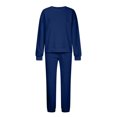 thumbnail image 4 of Ensembles 2 Pcs pour Femmes Pantalons Ensembles Décontractés 2 Pcs Manches Longues Hauts Amples Pantalons Longs Col Rond Ensembles Chandails en Molleton Tenues pour Femmes Ensembles 2 Pcs Sexy, 4 of 8
