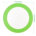 thumbnail image 2 of BESTONZON 3pcs Silicone Baking Mat Round Heat Resistant Barbecue Mat Non-stick Pastry Sheet Liner (20CM, Green), 2 of 5