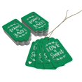 thumbnail image 3 of Inkdotpot Real Silver Foil Love Is Sweet Wedding Tags Favor Hang Paper Tags 100 Pack, 3 of 6
