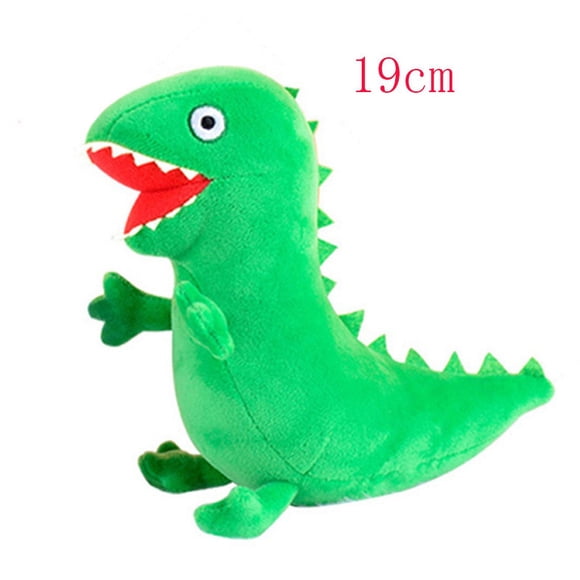 Dinosaur Teddy Peppa Pig Plush Pig Kids Toys High Quality 19cm Pet Bear Soft Stuffed Anime Figure Doll Children's Birthday Gifts