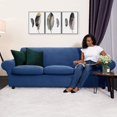 thumbnail image 2 of CHUN YI Sofa Cover with Separate Cushion Slipcover Stretch Checks, 2 of 7