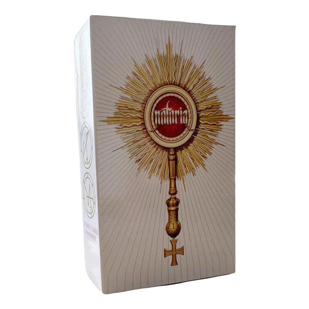 Ensemble de 78 Cartes de Tarot, Oracle de Tarot, Ensemble de Cartes Psychiques K8Y7 L4P1 X4S1 R2 S6L5