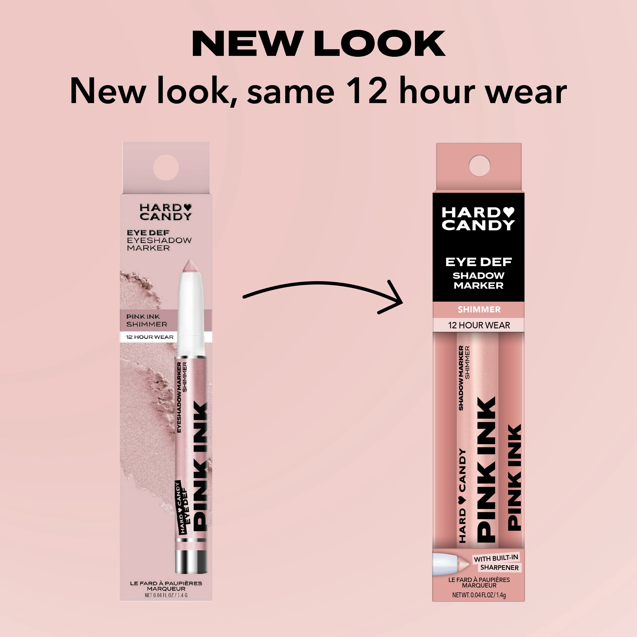 Hard Candy Eye Def Stick – Couleur crémeuse et mélangeable dans des finitions mates et chatoyantes