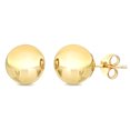 thumbnail image 1 of 10K Boucles d'Oreilles Clous Boule en Or Jaune, 2 mm, 1 of 1