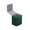 Green, variant on Milaget Trading Card Deck Box Closure with Card Divider Collectible Container Green