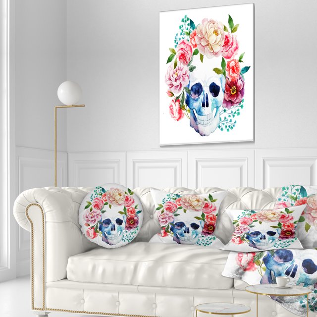 Design Art - Bouquet de Crânes Vectoriel Art