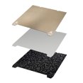 thumbnail image 1 of Plaque de Construction PEI/PEO Lit d'Impression 3D surface PEI Texturée + surface PEO Lisse Plateforme flexible en Acier à Ressort Magnétique Compatible avec les Imprimantes 3D Ender-3 S1/Ender-3 S1 Pro/Ender-5 S1/K1 - 235*235 mm, 1 of 8