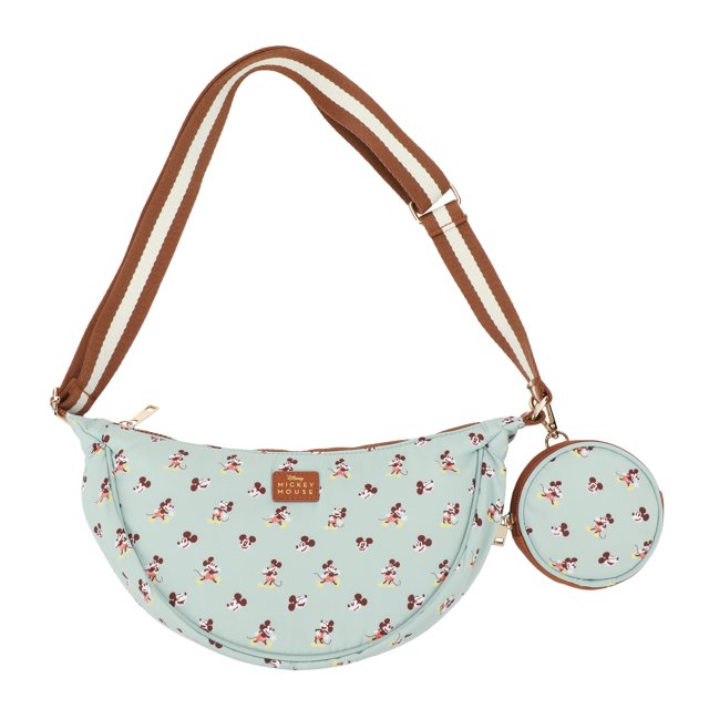 Mickey Mouse Porte-Monnaie Collage Classique avec Pochette à Monnaie Détachable