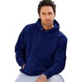 thumbnail image 1 of Hanes Adult Ultimate Cotton Pullover Hoodie Sweatshirt, L, Deep Navy, 1 of 2