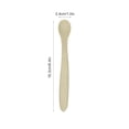 thumbnail image 2 of EGNMCR Measuring Spoons Serving Spoons Baby Food Grade Spoon For Children To Learn How To Baby Training For Complementary Food Feeding Spoon For Meals Baby grade twist spoon, 2 of 3