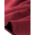 thumbnail image 5 of INSPIRE CHIC Boléros pour Femmes Boléros à Col pour Robe TG Rouge Foncé, 5 of 5