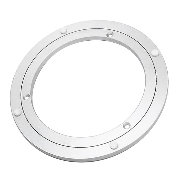 GUOOL Plateau Tournant Rond en Alliage d'Aluminium aus pour Table à Manger à Roulement 16 Pouces