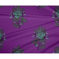 thumbnail image 4 of oneOone Polyester Lycra Fabric Leaves & Floral Block Print Fabric By The Yard 56 Inch Wide, 4 of 4