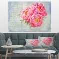 thumbnail image 1 of Design Art - Pivoines Roses dans un Vase Blanc, 1 of 3