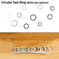 thumbnail image 3 of 10Pcs Saw Blade Reducing Ring Washers 16/20/22/25.4/30/32Mm Conversion Ring Cutting Disc Aperture Gasket Inner Hole Adapter Ring, 3 of 5