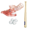 thumbnail image 4 of QualitChoice Machine de Lancer de Baseball pour Enfants Lanceur de Baseball Entraîneur Durable de Baseball Rose 51x28x23,3 cm, 4 of 5
