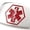 Red, variant on MedicEngraved Surgical 316L Stainless Steel Medical ID 7mm Curb Link Bracelet with Enamel Medical Tag - Medical Engraving Included