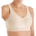 thumbnail image 2 of Bali Womens Comfort Revolution Smart Sizes Shaping Wirefree Bra, S, Nude Dot, 2 of 4