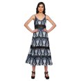 thumbnail image 1 of Moomaya Robe Maxi Sans Manches à Bretelles Spaghetti Ajustables pour Femmes Grande Taille, 1 of 6