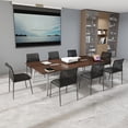 thumbnail image 2 of Costway Office Guest Chair Set of 8 with Breathable Mesh Back Padded Seat for Waiting Room, 2 of 7