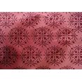 thumbnail image 4 of oneOone Cotton Silk Fabric Floral Block Printed Fabric 1 Yard 42 Inch Wide, 4 of 4