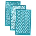 thumbnail image 3 of Rongfmy 3 Pcs Pochoirs en Argile pour Écran de Soie, Kit d'Impression Réutilisable pour Écran de Soie, 3 of 9