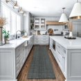 thumbnail image 2 of Seavish Hallway Runner Rug, Long Kitchen Runner Outdoor Rugs, 2'x6' Cotton Woven Entryway Rugs, Grey Farmhouse Throw Rug, Washable Rug Runner for Home Living Room Bedroom Laundry Patio, 2 of 8