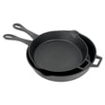 thumbnail image 1 of Bayou Classic 7453 2 Piece Skillet Set - 12 & 14 in., 1 of 4