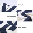 thumbnail image 4 of Pulls pour Femmes Casual Manches Longues Col en V Pullover à Manches Longues, 4 of 6