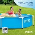 thumbnail image 2 of Intex 8Ft X 20In Metal Frame Pool, 2 of 8
