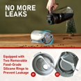 thumbnail image 4 of Cold Brew Coffee Maker with V-Shaped Lid, 64oz Iced Coffee Maker with Stainless Steel Filter, BPA Free Sturdy Cold Brew Pitcher for Coffee, Iced Tea, Sun Tea, Lemonade, 4 of 6
