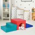 thumbnail image 4 of Gymax Blocs d'Activité d'Escalade et de Rampement pour Enfants avec Housse en PU Imperméable Mousse EPE Multicolore, 4 of 10
